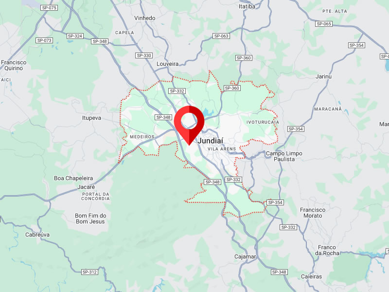 mapa Jundiaí